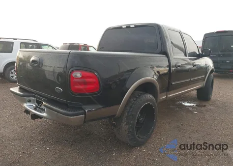 2002 Ford F-150 Lariat/Xlt из США, поврежденный, VIN 1FTRW07L32KB73475